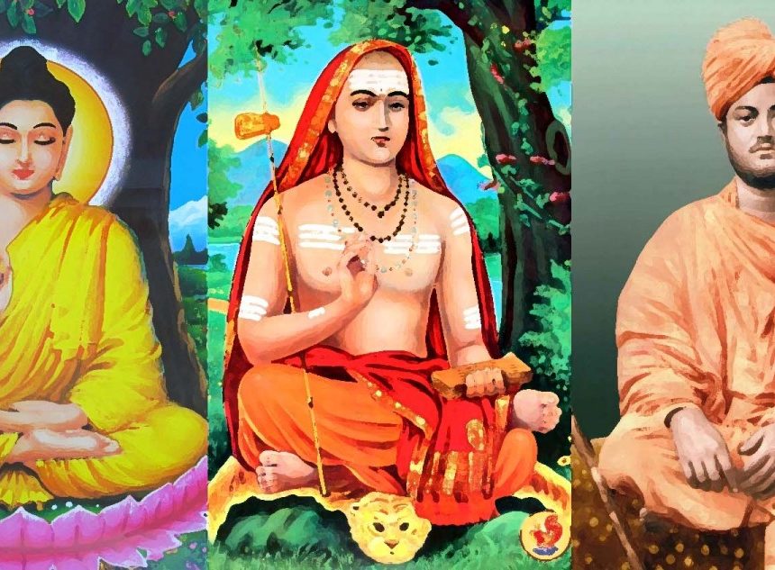 Buddha, Shankara and Vivekananda – Milestones of Indian spirituality