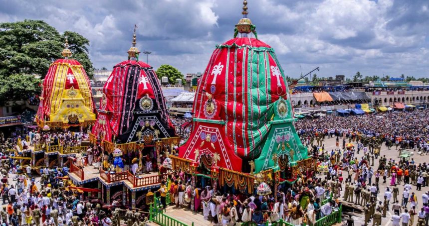 The Ratha-Yatra Festival at Jagannatha Puri