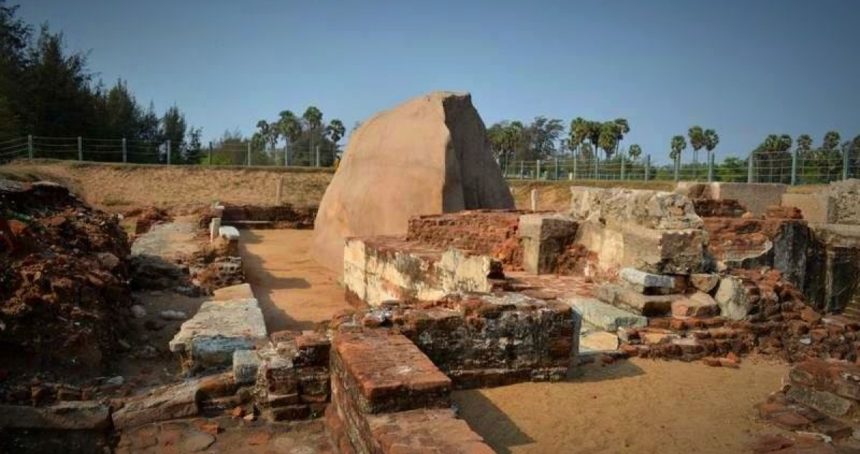 Recent excavation of ancient temple – Mahabalipuram Part III