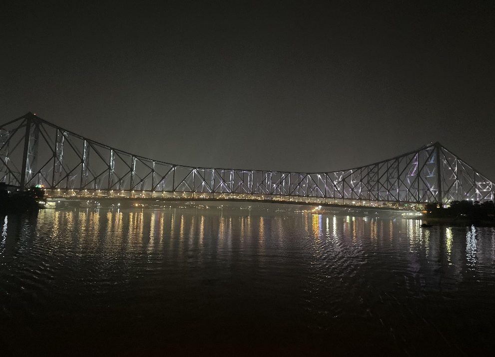The iconic Howrah Bridge
