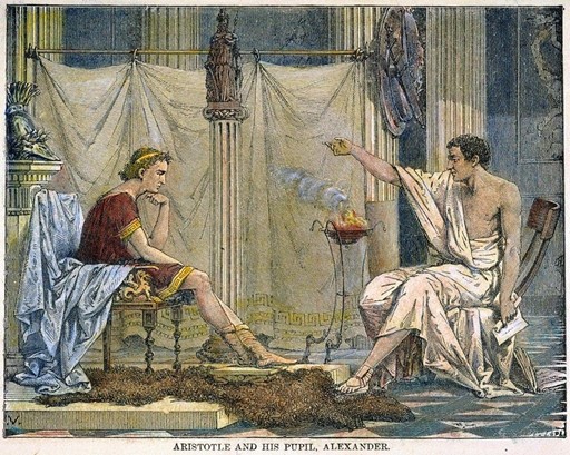 Aristotle and his pupil, Alexander (https://en.m.wikipedia.org/wiki/File:Alexander_and_Aristotle.jpg)