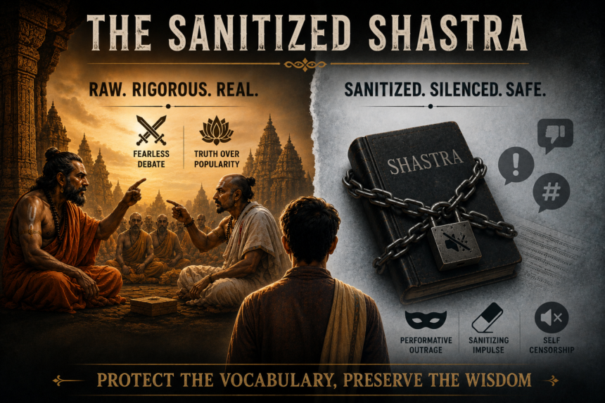 The Sanitized Shastra: The Cost of Domesticating India’s Intellectual Traditions