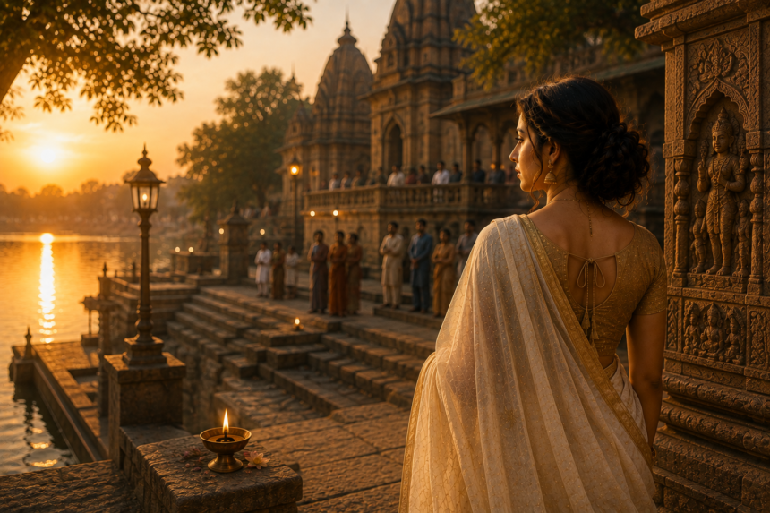 ChatGPT Image Aug 28, 2026, 04_30_04 PM The Gaze and the Garment: A Dharmic Reflection