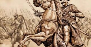 Prithviraj in battle.
